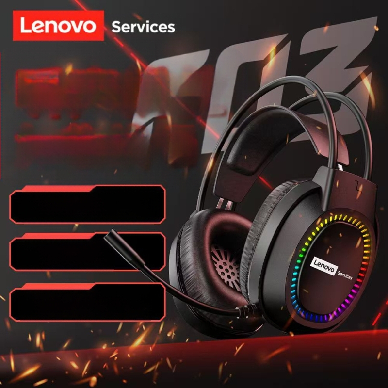Lenovo E03Services Számítógépes Headset Headset USB Asztali Számítógép Notebook Csirke Internet Kávézó E-Sport Játék