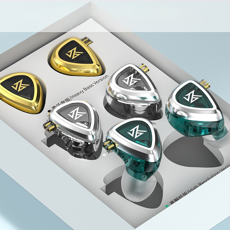 KZ-EDA dupla mágneses tekercses kombinált fejhallgató hifi láz cserélhető számítógépes játék zene univerzális fejhallgató