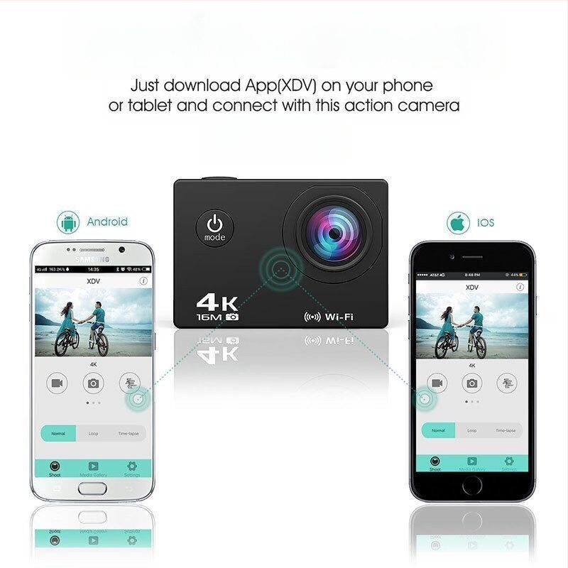 X9G standard felbontású, wifi sportkamerával, távirányítóval, búvárkodáshoz, rázkódásgátlóval, vízálló, nagy felbontású utazó kerékpáros sisakkal, fotókhoz