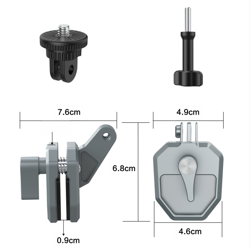 Подходящ за gopro13 DJI INSTA360 камера мобилен телефон мотоциклет електрически велосипед каране с фиксирана скоба за предно стъкло