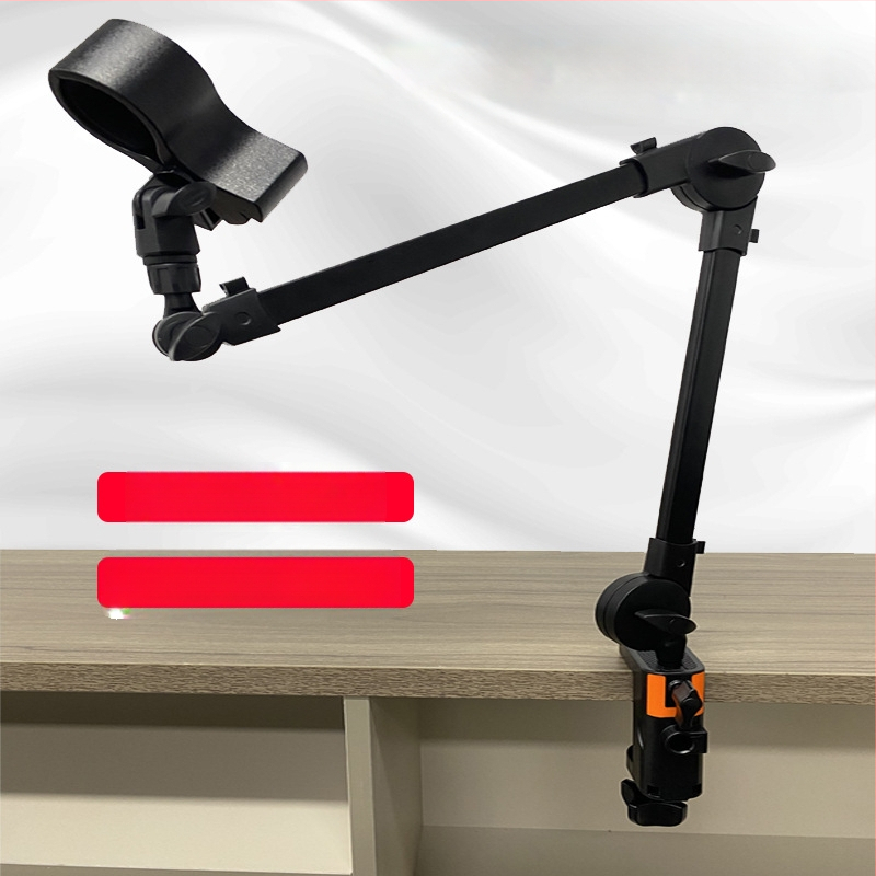 Új, fixpontos, rugó nélküli, fém klipszes mikrofonkonzol élő közvetítéshez, nagykereskedelmi mikrofonkonzol