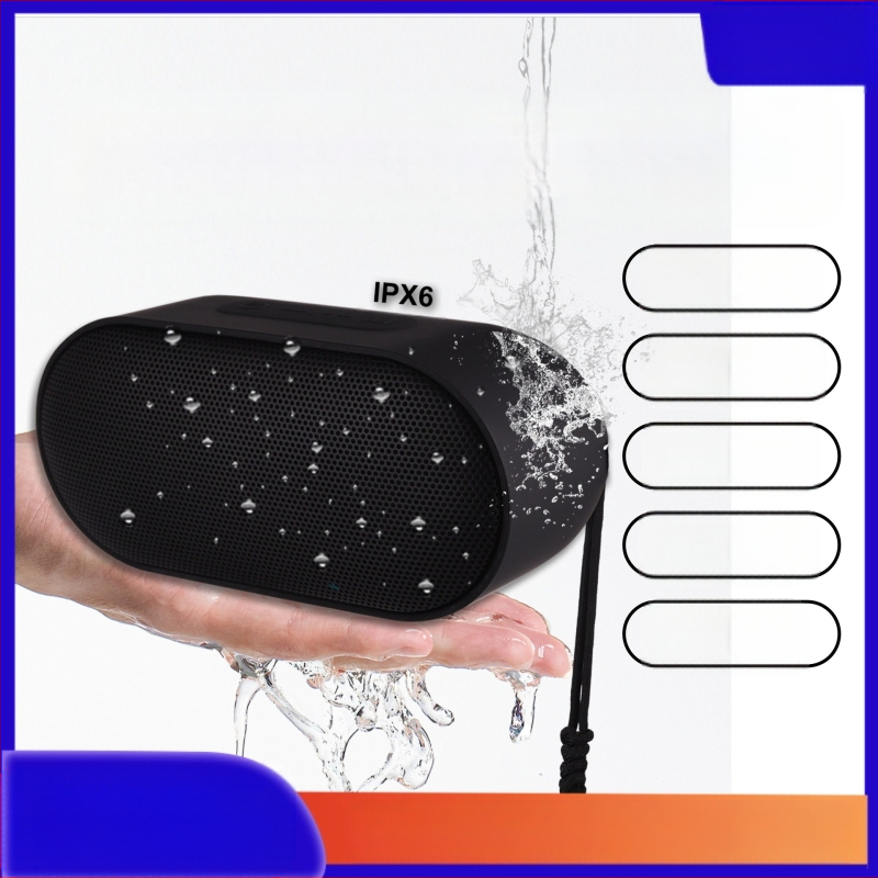 Piiriülene uus kõlar Bluetooth-ühendusega U-ketta mälukaardiga mini-audio kaasaskantav veekindel välistingimustes kasutatav Bluetooth-kõlar