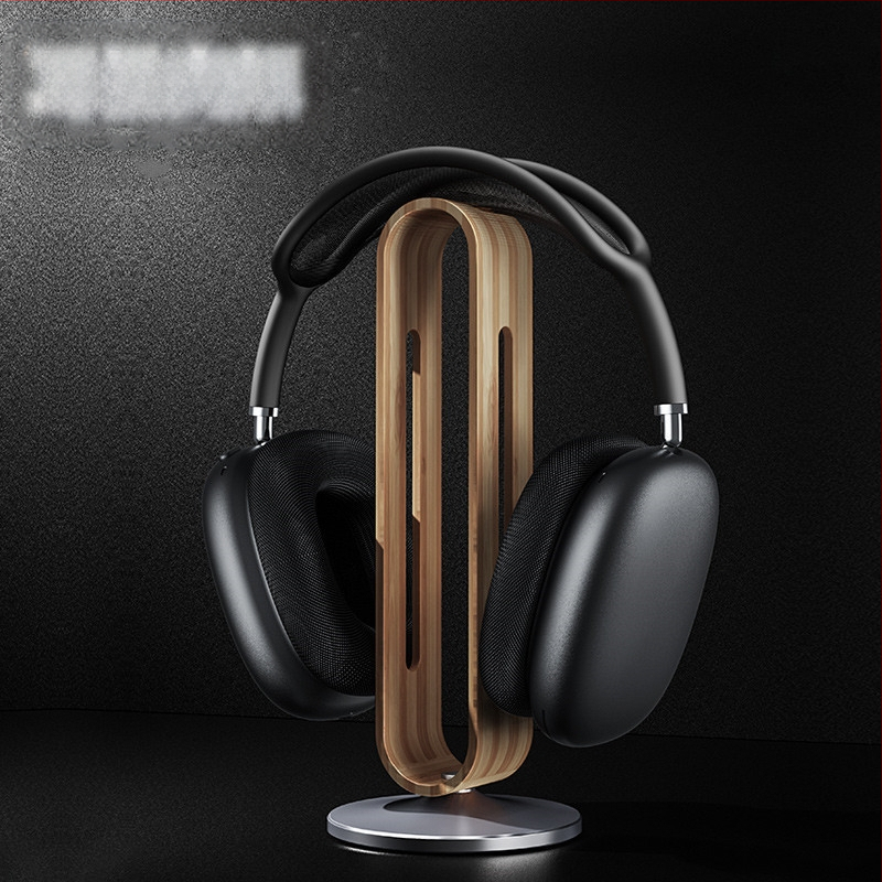 Boneruy kõrvaklappide alus alumiiniumsulamist lauaarvuti bambusest silikoonist kunsti hoiustamisrest mängukõrvaklappide alus