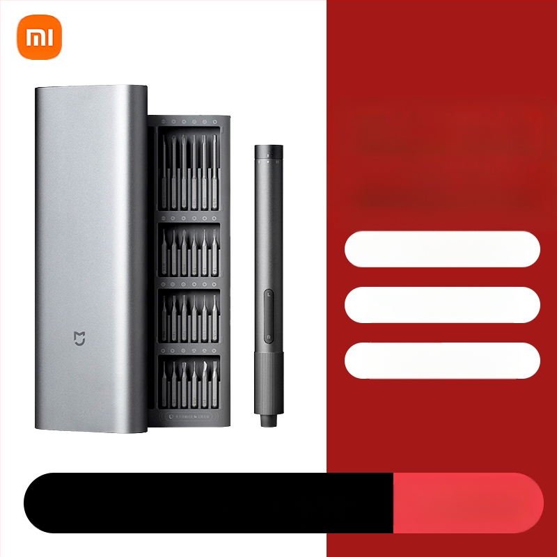 Комплект електрически отвертки Xiaomi Mijia, многофункционален преносим инструмент за разглобяване на домашен телефон, лаптоп