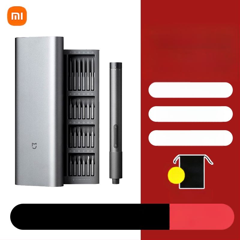Комплект електрически отвертки Xiaomi Mijia, многофункционален преносим инструмент за разглобяване на домашен телефон, лаптоп