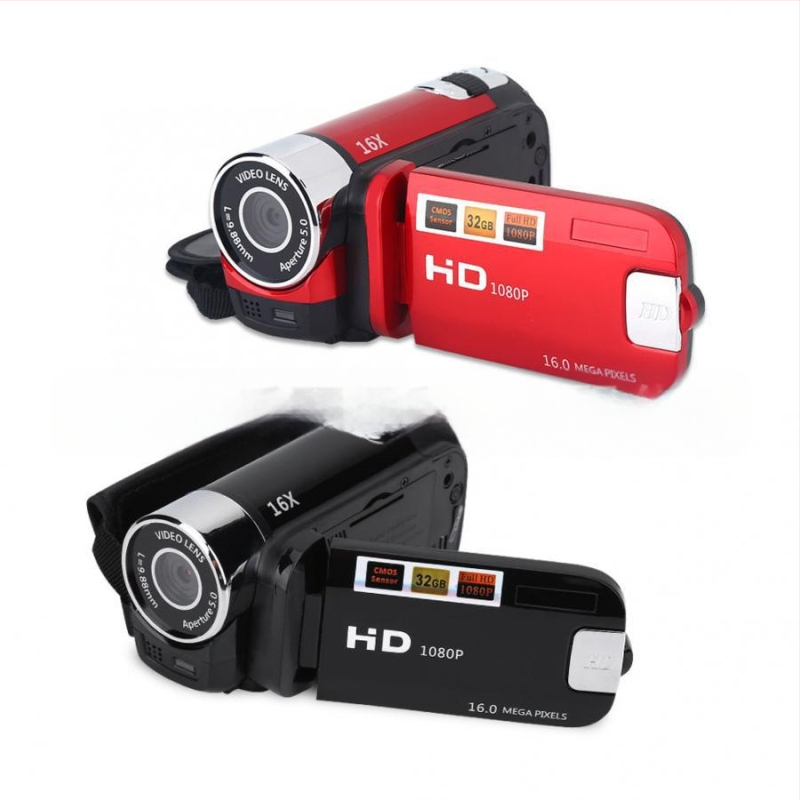 HD 16MP DV videokamera digitális videokamera 270 fokos forgatással