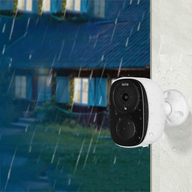 Határokon átnyúló, népszerű, alacsony fogyasztású akkumulátoros kamera beltéri vezeték nélküli, dugaszolható, teljes színű éjjellátó, nagy felbontású megfigyelőkamera