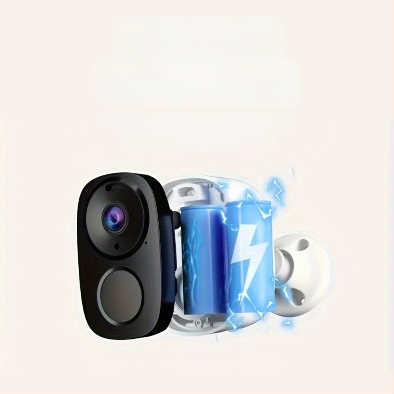 Határokon átnyúló, népszerű, alacsony fogyasztású akkumulátoros kamera beltéri vezeték nélküli, dugaszolható, teljes színű éjjellátó, nagy felbontású megfigyelőkamera