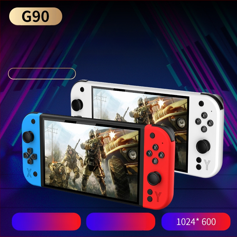 Piiriülene uus G90 pihuarvuti mängukonsool, televiisor, kodune pihuarvuti, kaasaskantav arkaadmäng HD PSP-l, nostalgiline retroarkaadmäng