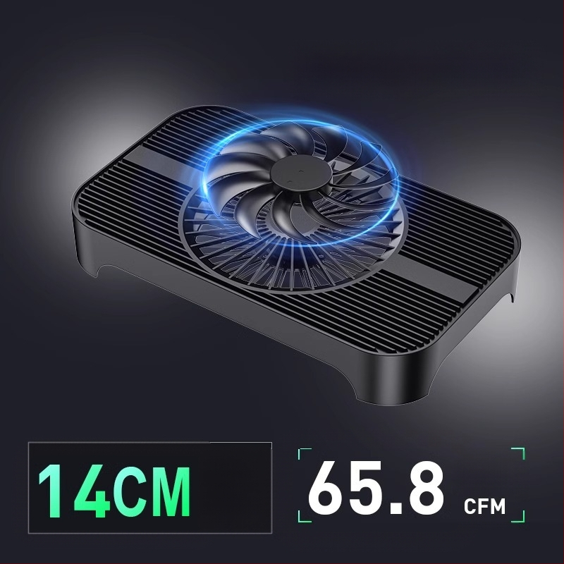 USB jahutusventilaator Z-X4 ruuteri radiaatori alus digiboksi hostklamber 14 cm ventilaator