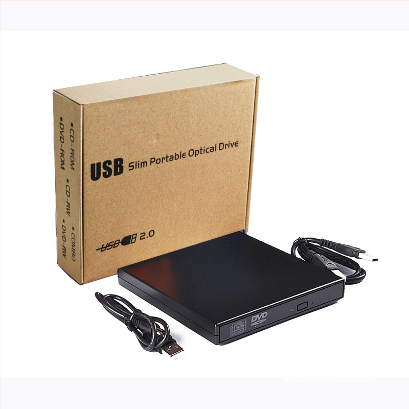 Unitate optică externă USB pentru notebook, desktop, DVD/CD, computer extern, scriere și citire mobilă, 2.0, cu compatibilitate puternică
