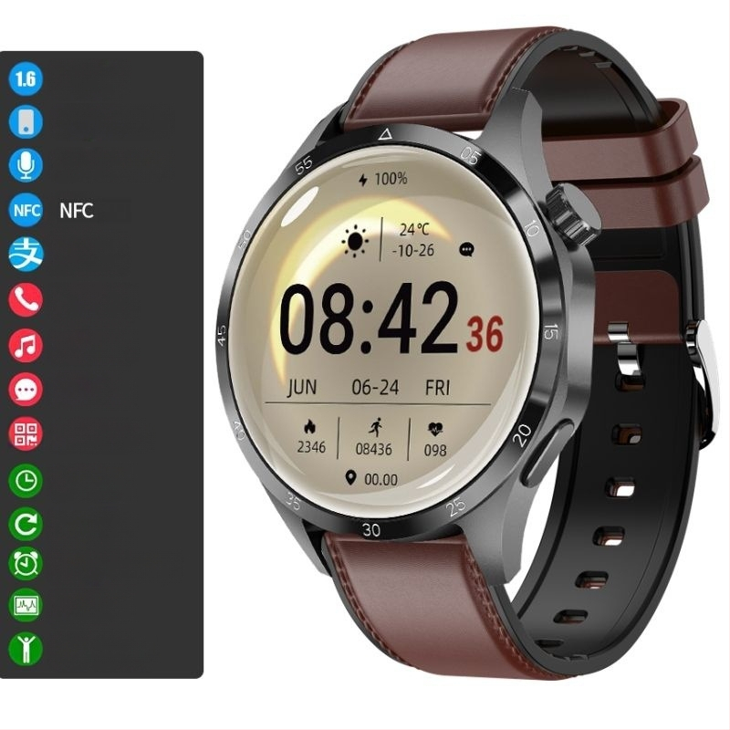 Nutikell Uus GT4pro Top uue meeste multifunktsionaalse veekindla sporditelefoniga, suure ekraaniga, ülipika ooterežiimiga