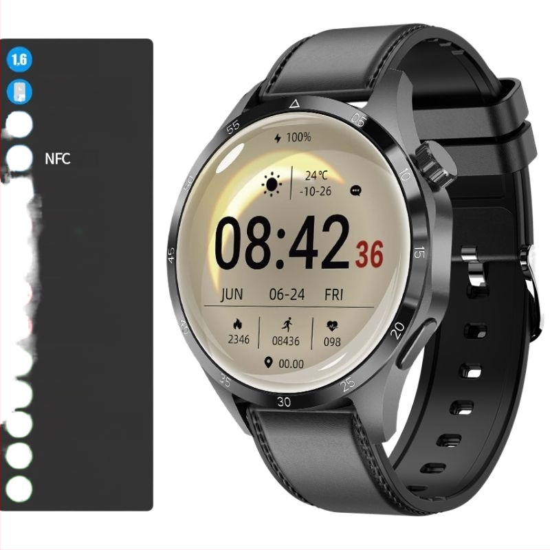 Nutikell Uus GT4pro Top uue meeste multifunktsionaalse veekindla sporditelefoniga, suure ekraaniga, ülipika ooterežiimiga