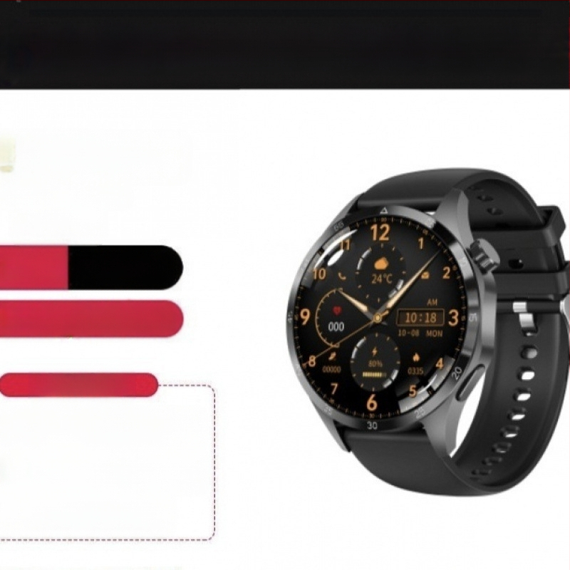 Nutikell Uus GT4pro Top uue meeste multifunktsionaalse veekindla sporditelefoniga, suure ekraaniga, ülipika ooterežiimiga