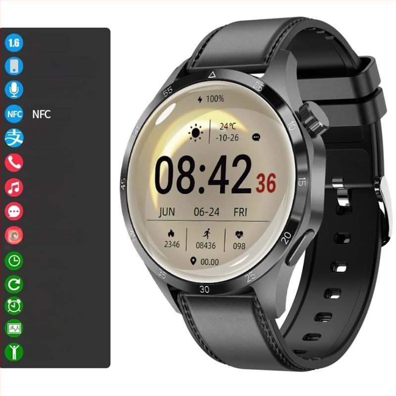 Nutikell Uus GT4pro Top uue meeste multifunktsionaalse veekindla sporditelefoniga, suure ekraaniga, ülipika ooterežiimiga