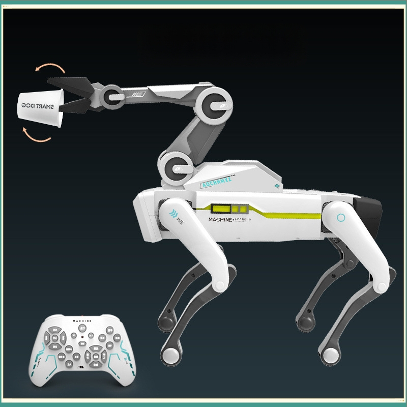 Populārs viedais robotsuns ar augsto tehnoloģiju balss vadīts bērnu rotaļlietu zēns Bioniskais elektriskais mehāniskais sākumskolas skolēns Bērnu diena