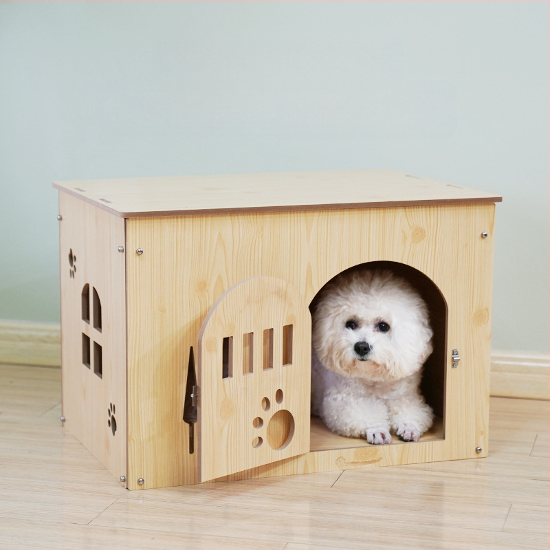 Összeszerelt kisállatház, kutyaház, összeszerelt kisállatház, kutyaház, macskaház, háziállat-összeszerelt ház, kutya-macskaház, fészek