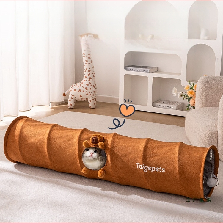 Kačių tunelio tipo lizdas, universalus visiems metų laikams, kačių tunelio tipo prieglauda, vasaros miego lizdas jaunoms katėms, augintiniams ir sodininkams