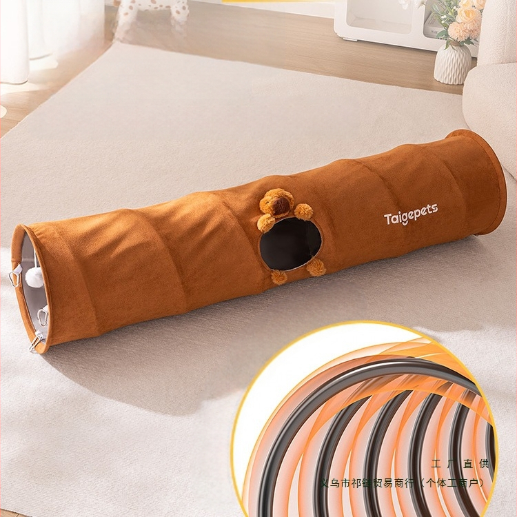 Kačių tunelio tipo lizdas, universalus visiems metų laikams, kačių tunelio tipo prieglauda, vasaros miego lizdas jaunoms katėms, augintiniams ir sodininkams