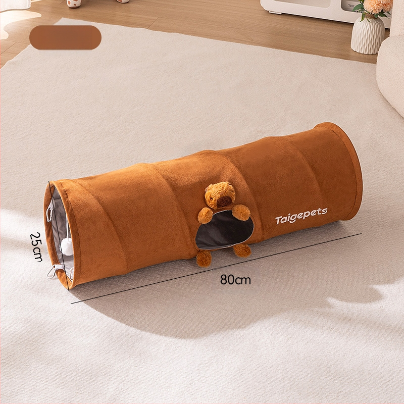 Kačių tunelio tipo lizdas, universalus visiems metų laikams, kačių tunelio tipo prieglauda, vasaros miego lizdas jaunoms katėms, augintiniams ir sodininkams