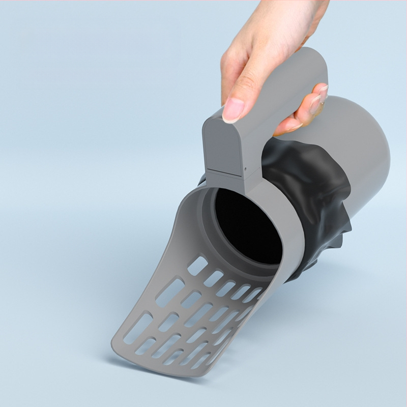 Трансграничен нов филтър за котешка тоалетна, лопата за почистване на котешки екскременти, обикновена кофа за боклук, кутия за съхранение на екскременти, лопата за котки и кучета, артефакт за екскременти