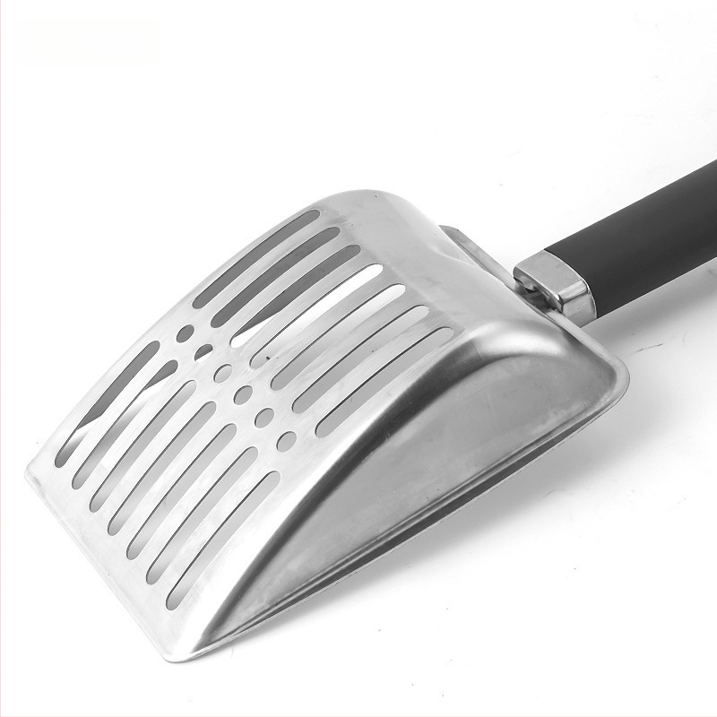 Uus pika käepidemega kassiliivalabidas kassi väljaheidete labidas kassipuhastusvahendid roostevabast terasest lemmikloomalabidas liivalabidas rannalabidas