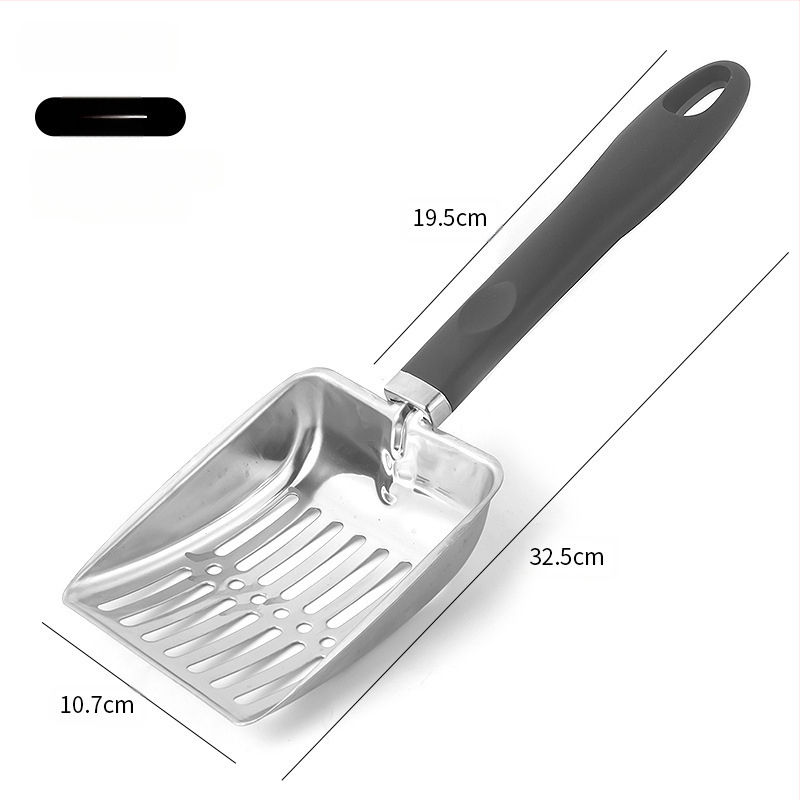 Uus pika käepidemega kassiliivalabidas kassi väljaheidete labidas kassipuhastusvahendid roostevabast terasest lemmikloomalabidas liivalabidas rannalabidas