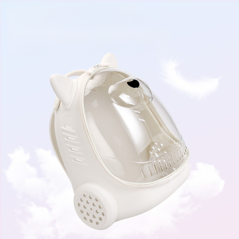 Macskatáska, hordozható macskahátizsák, űrkapszula hátizsák, macskaiskolatáska, nagy kapacitású macskatáska kirándulásra