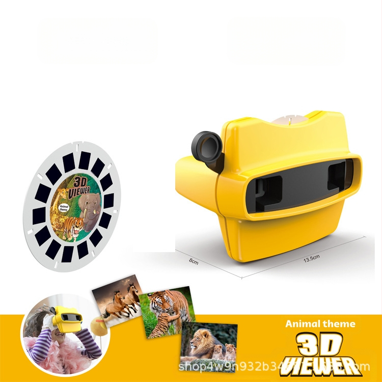 Tarpvalstybinis vienaragio mažo teatro 3D peržiūros aparato monstro populiaraus mokslo stereoskopinio žiūrėjimo mokslo 3D vaikų dovanų tiekimas