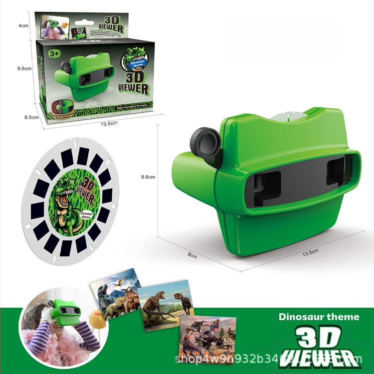 Tarpvalstybinis vienaragio mažo teatro 3D peržiūros aparato monstro populiaraus mokslo stereoskopinio žiūrėjimo mokslo 3D vaikų dovanų tiekimas