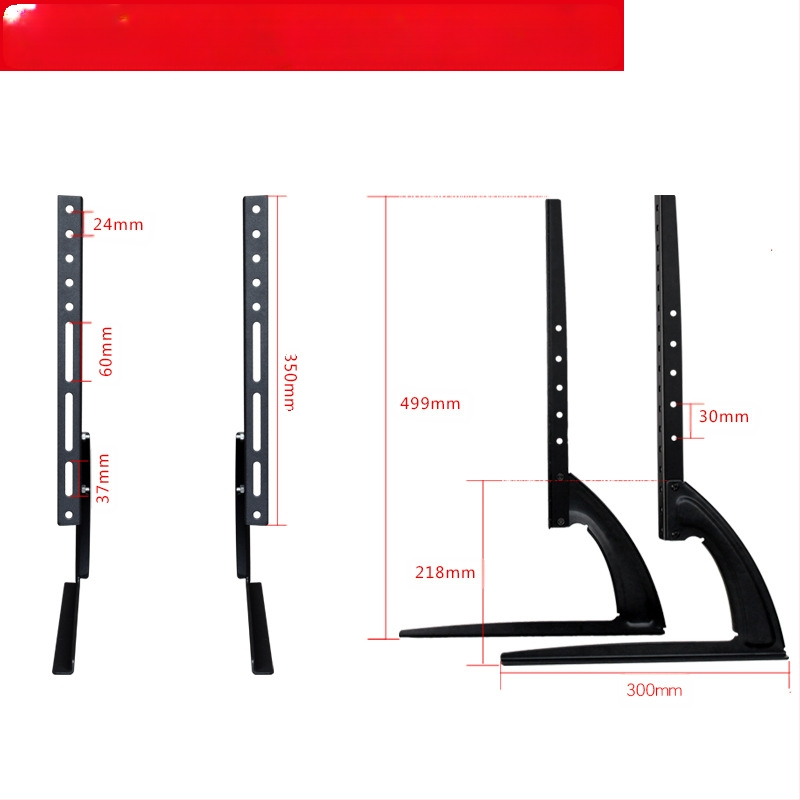 Скоба за LCD телевизор, без перфоратор, увеличаваща височината, подходяща за 32/42/46/55/60 инча
