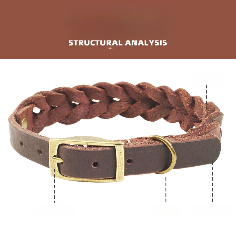 Határokon átnyúló beszerzésű gyári eredeti marhabőrből készült kisállat nyakörvek kis és közepes méretű kutyáknak, felsőszemcsés bőr kutyapórázok, kutyaláncok nagykereskedelemben kutyáknak