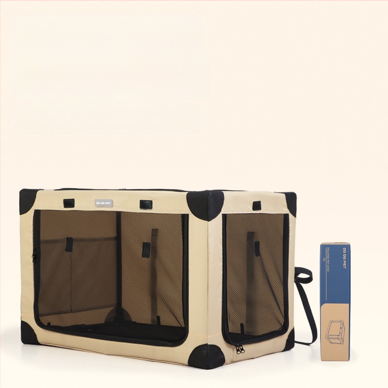 Határokon átnyúló kisállat-autós kutyaketrec, hátsó ketrec, nagy kutyakocsi, összecsukható macskakennel kisállat-ketrec