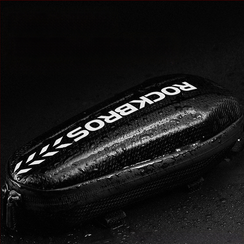 ROCKBROS kerékpártáska, első vázas táska, elöl akasztós táska, hegyi kerékpár kemény héjú csőtáska, kerékpár felszerelés, gyári outlet