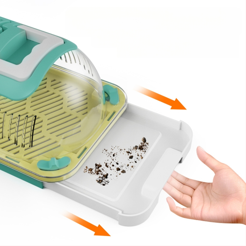 Hüllőpalota gyík kisállat doboz multifunkcionális menekülésgátló hordozható kültéri műtárgy megfigyelő doboz átlátszó doboz