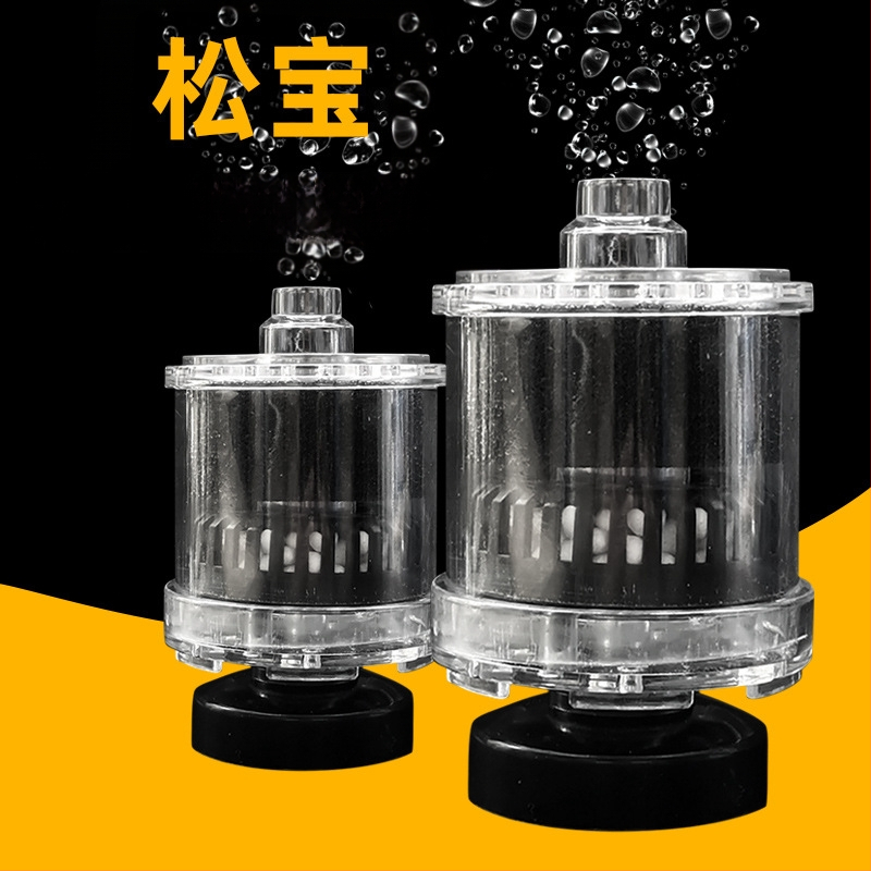Songbao water goblin τρία σε ένα φίλτρο κεραμικό στρογγυλό ενυδρείο ψαριών μικρό ενυδρείο με οξυγόνο πνευματική μίνι αναρρόφηση τουαλέτας