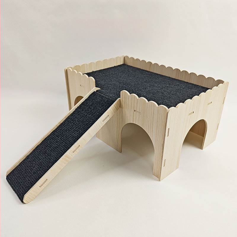 Täispuidust orav, hamster, hollandi sea pesa, Totoro jänes, kuldne karu, väike maja, merisiga, siil, väikese lemmiklooma pesa, magamisruum