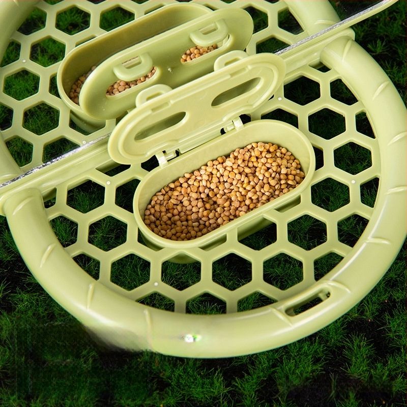 Papagoilindude peegellindude mänguasja alus igavuse leevendamiseks tiigri nahast pojeng xuanfeng hammustuskepi platvorm linnupuuri alus postiga mänguasi