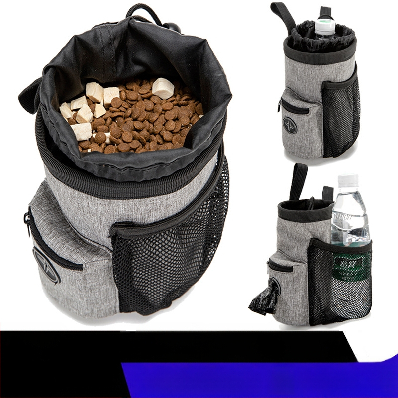 Kisállat uzsonnazsák, kutyakiképző táska, kutyaeledel táska, professzionális kiképző övtáska, hordozható kültéri kellékek kirándulásokhoz, élelmiszeripari minősítés