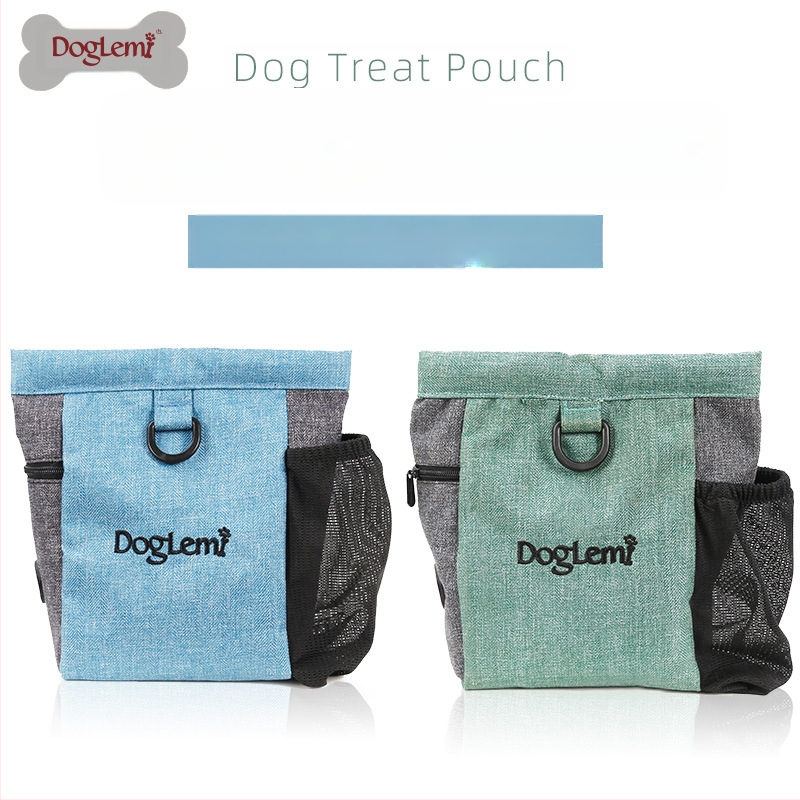 Lemmikloomade kaasaskantav koeratreeningu suupistekott lõuendikott koeratoidu vöökott õues kasutamiseks mõeldud koeratreeningu varustus koera jalutamiseks lemmikloomatarbed