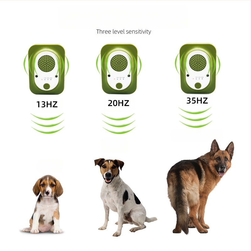 Piiriülesed lemmikloomatarvete tooted Uus ultraheli haukumisvastane seade õues kasutatav koerte peletaja müravastane lemmikloomade treener koerte treeningseade