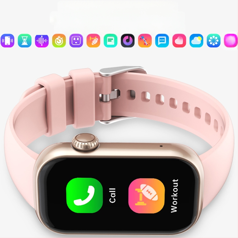 Új Bluetooth hívás okosóra valós idejű dinamikus pulzusmérő női egészség multifunkcionális sport okoskarkötő