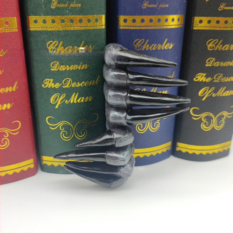 Határokon átnyúló Halloween mancs könyvjelző személyre szabott kéz mancs gyanta kézműves asztali könyv dekoráció díszek