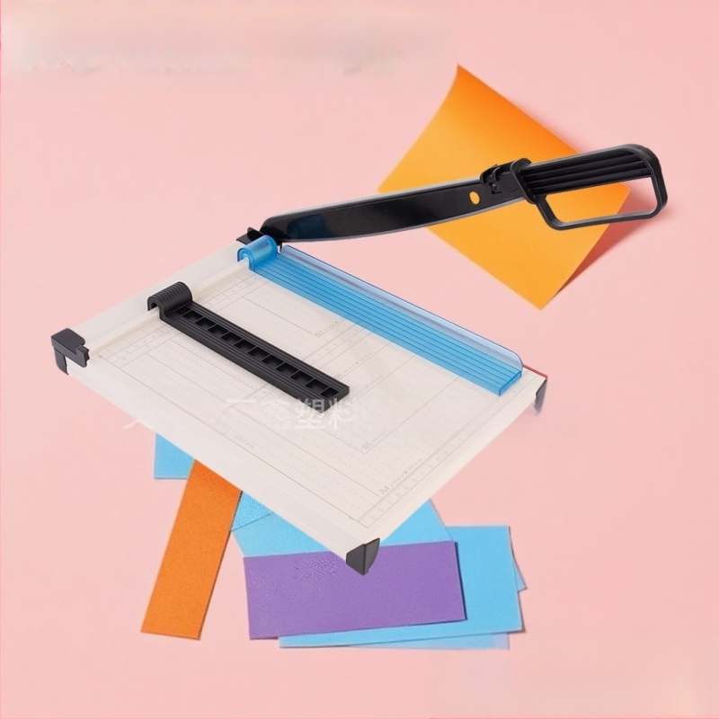 Noliktavā esošs A4 papīra griezējs, foto giljotīna, papīra apgriešanas ierīce, skolēnu kancelejas preču griezējs, skolas un biroja lietošanai