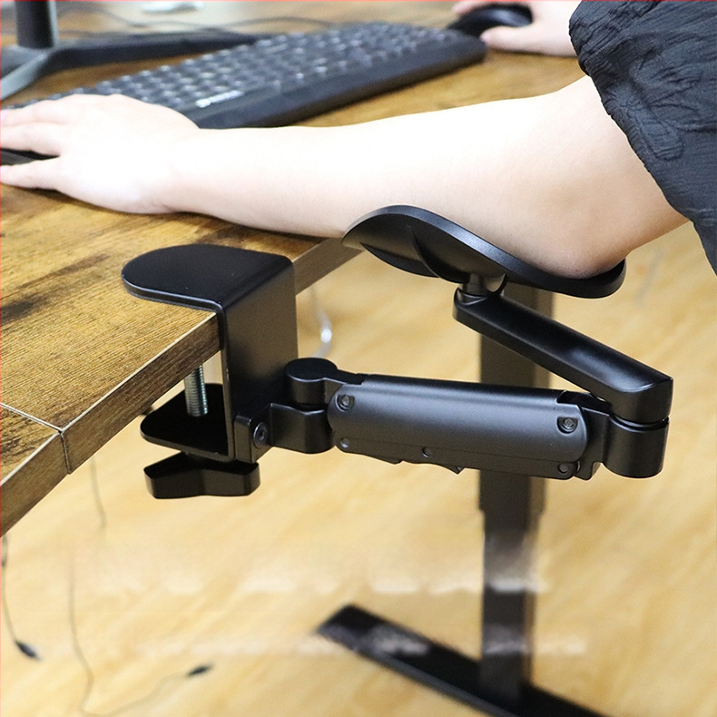 MXTARK arvuti käetoe kronstein laua käetugi laua käetugi küünarnuki tugi hiire käetoe pöörlemine