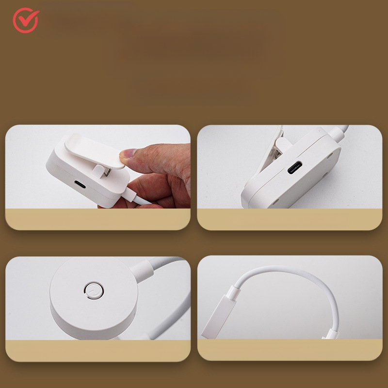 Lugemislamp Spetsiaalne laadimine Silmade kaitse Õpilaste ühiselamu laud Mini õppimise õpilaste ühiselamu LED-öölamp