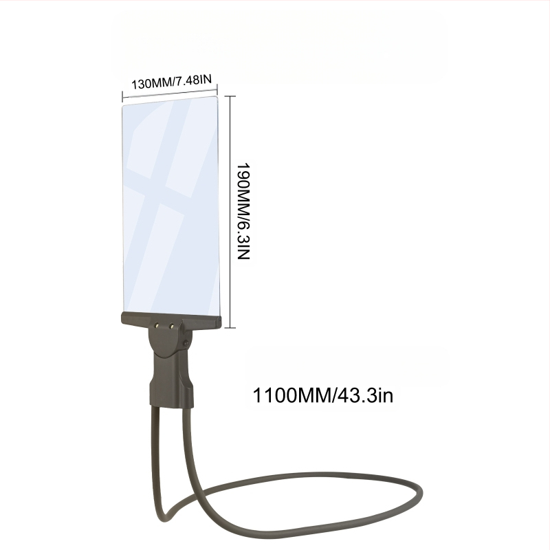 Specialus didinamasis stiklas vyresnio amžiaus žmonėms skaityti, itin didelės raiškos didelės galios mėlyna šviesa su šviesa, kabantis kaklo stalinis nešiojamas daugiafunkcis didinamasis stiklas