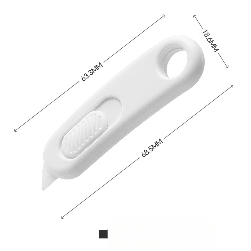 Mágneses tapadókorongos expressz kés kicsomagoló kés kartondoboz kicsomagoló kés mini kis méretű kés kulcstartó