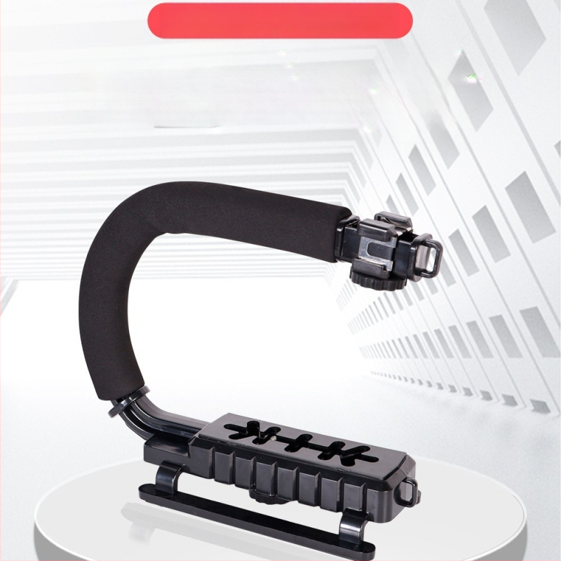 Rūpnīcas tiešās piegādes rokas stabilizators ar vienu karsto pieslēgvietu U-veida kronšteins kameras stabilizatoram U-veida video kronšteins ar trim karsto pieslēgvietām