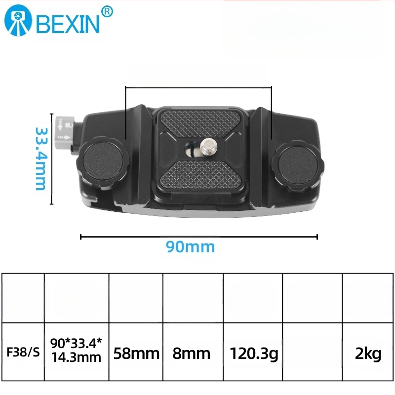 Kiirkinnitusega kaamera kiirkinnitusega haak Peegeldamatu GoPro spordikaamera seljakoti klamber Mägironimise matkaseljakoti kaameraklamber